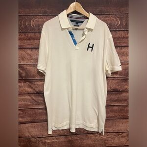 Tommy Hilfiger Men's Polo Shirt Size XL Casual Vintage Cotton
